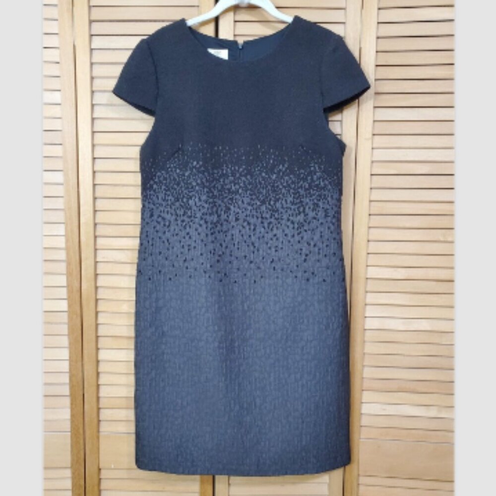 Suzi Chin For Maggy Boutique Cap Sleeve Textured Dress 10